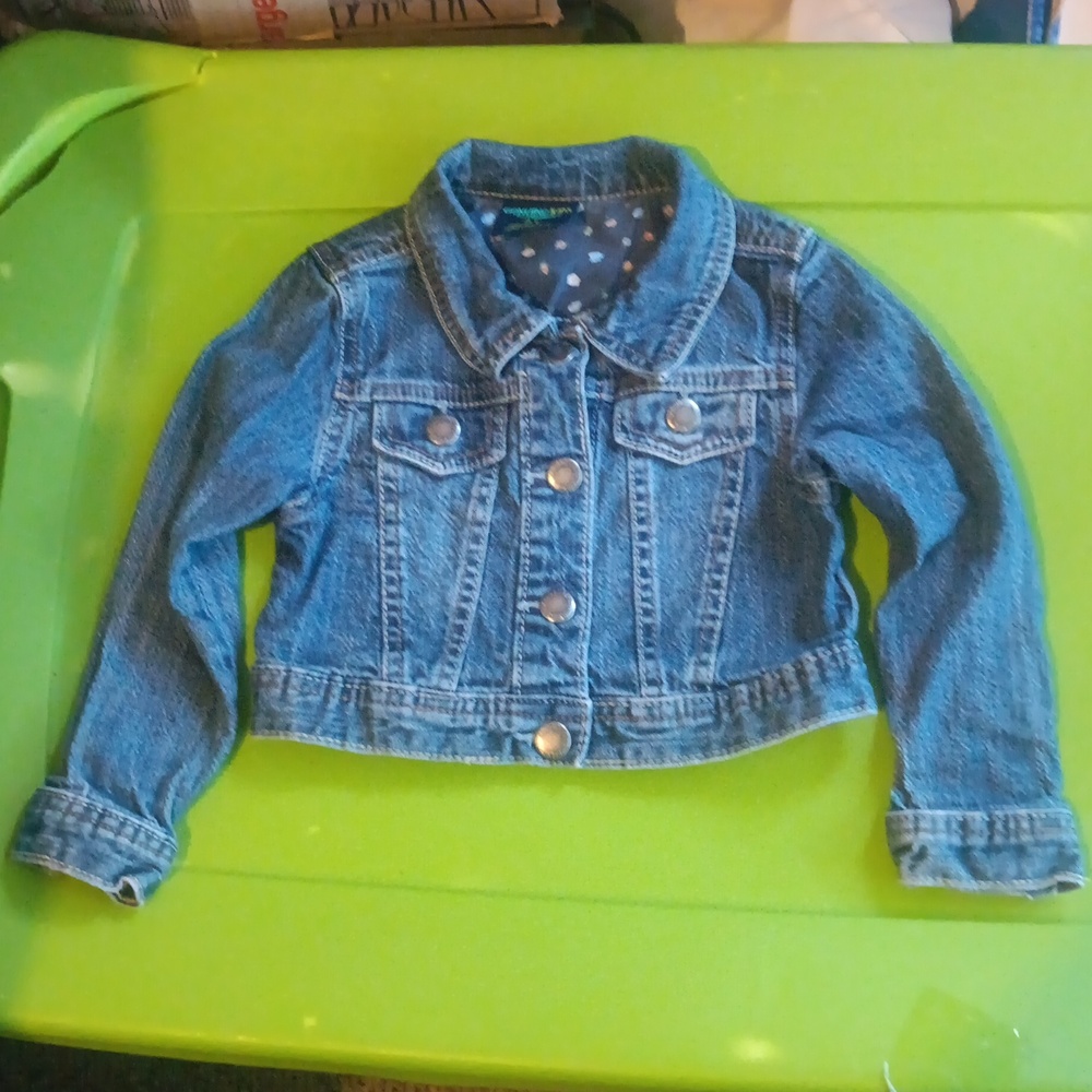 Genuine Kids by Osh Kosh cropped jean jacket
